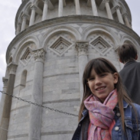 Mary in front of the Tower